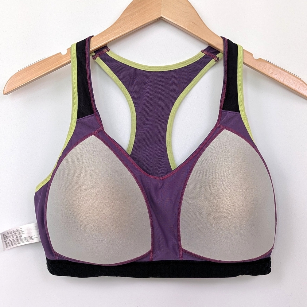 3 Moving Comfort Vixen Sports Bras Pull On Wire Free Workout Athletic XL C/D - Picture 8 of 16
